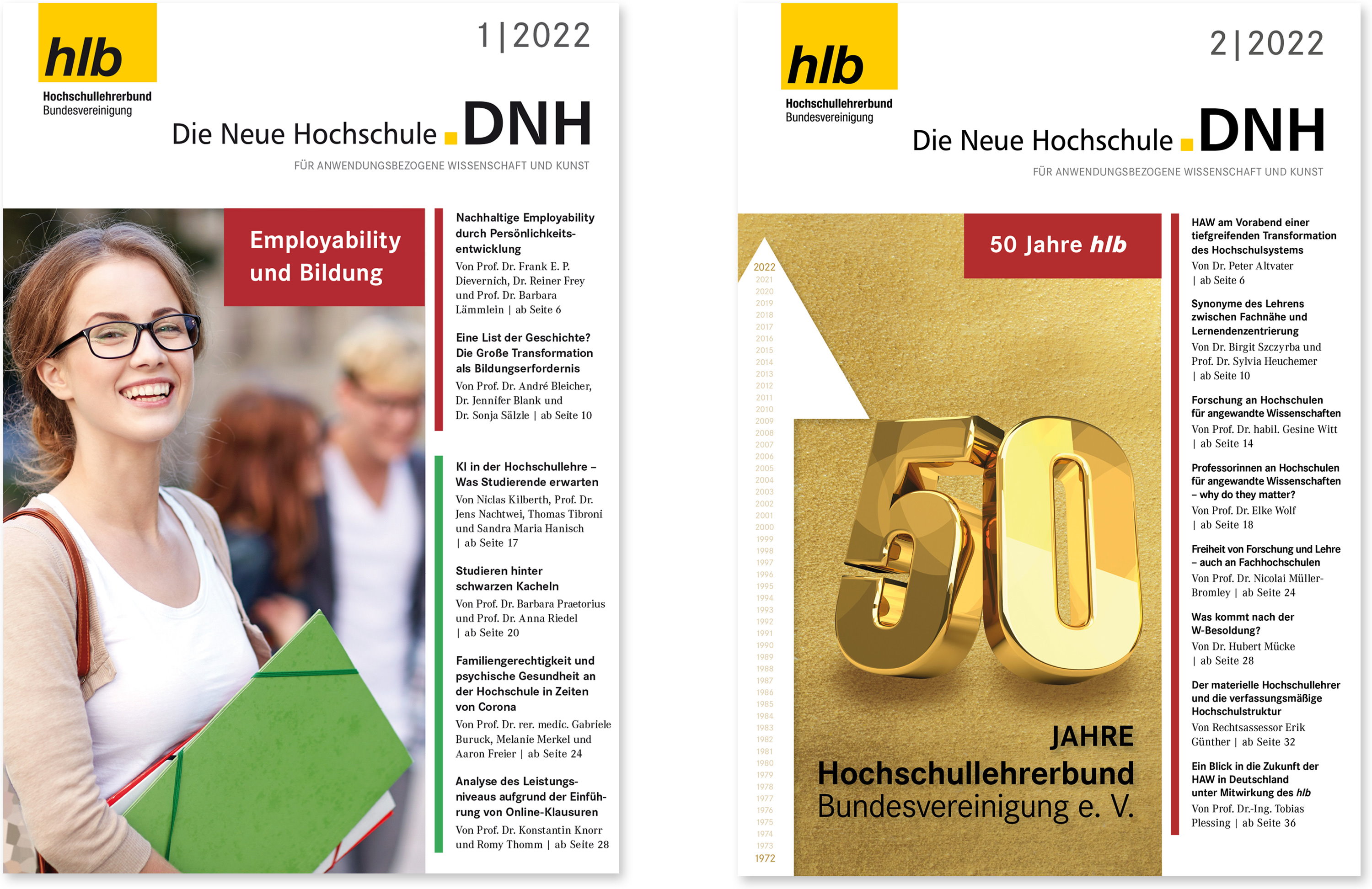 reeberdesign | Hochschullehrerbund hlb - DNH Magazin